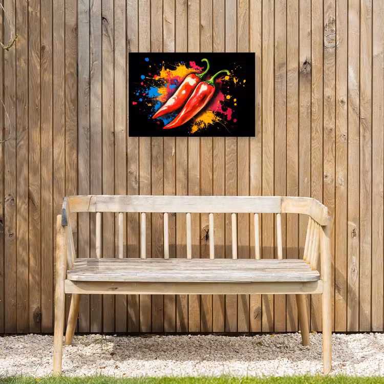Buiten canvas - Peper - Graffiti - Verf - Abstract - Modern - Kleurrijk — 3