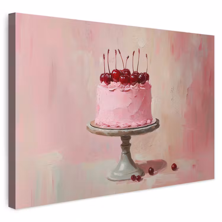 Buiten canvas - Taart - Pink - Cherry — 1