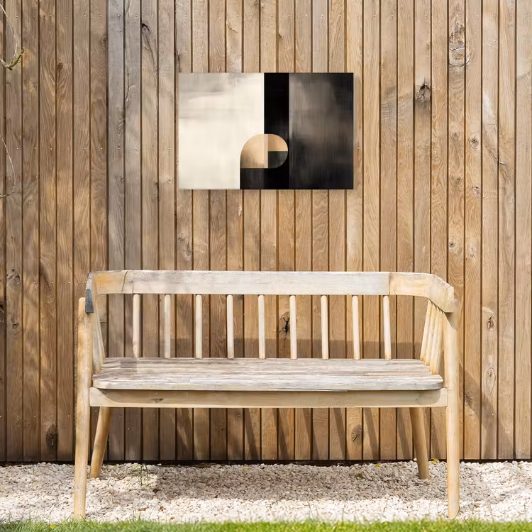 Buiten canvas - Vormen - Modern - Zwart — 3