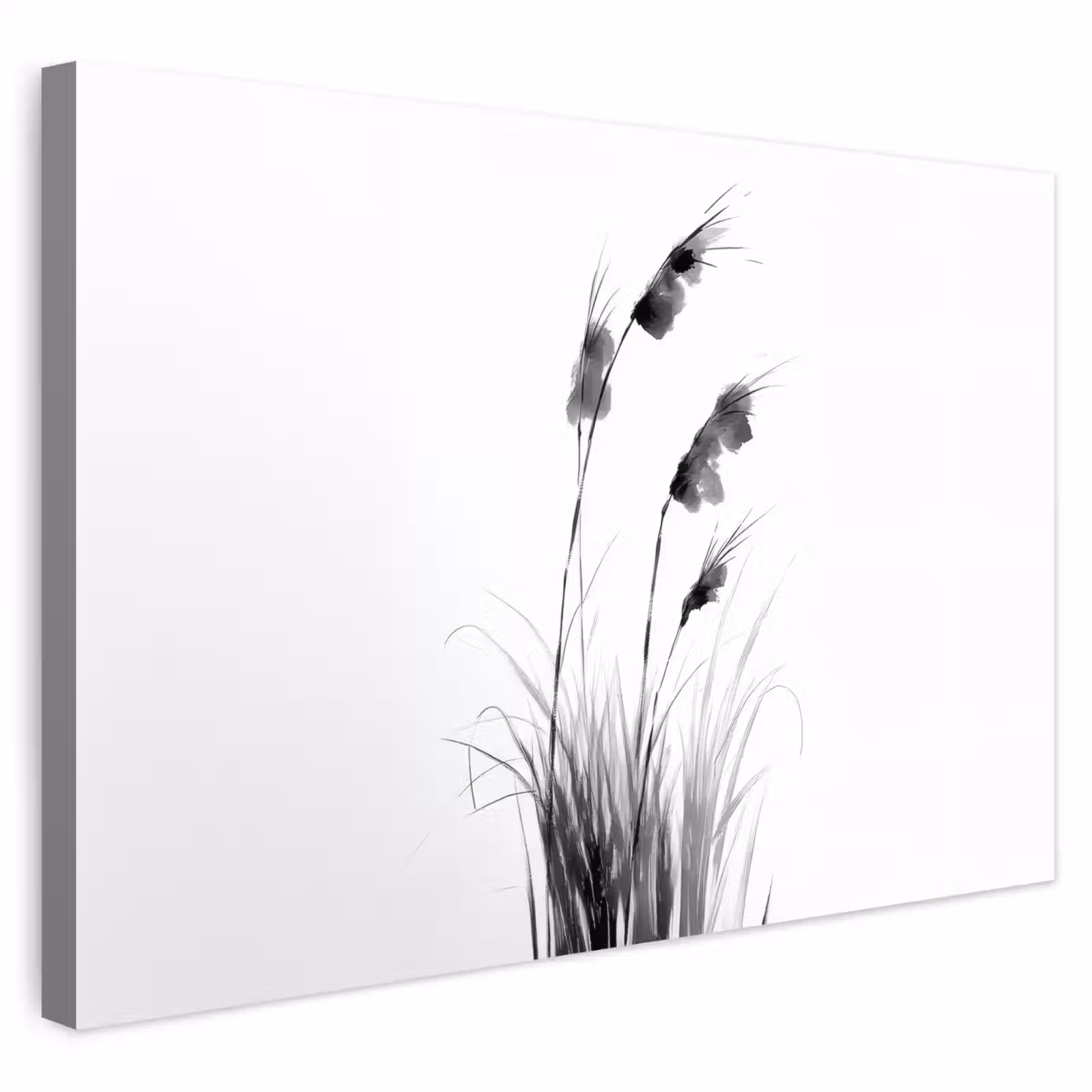 Buiten canvas - Minimalistisch - Stelen - Wit — 1
