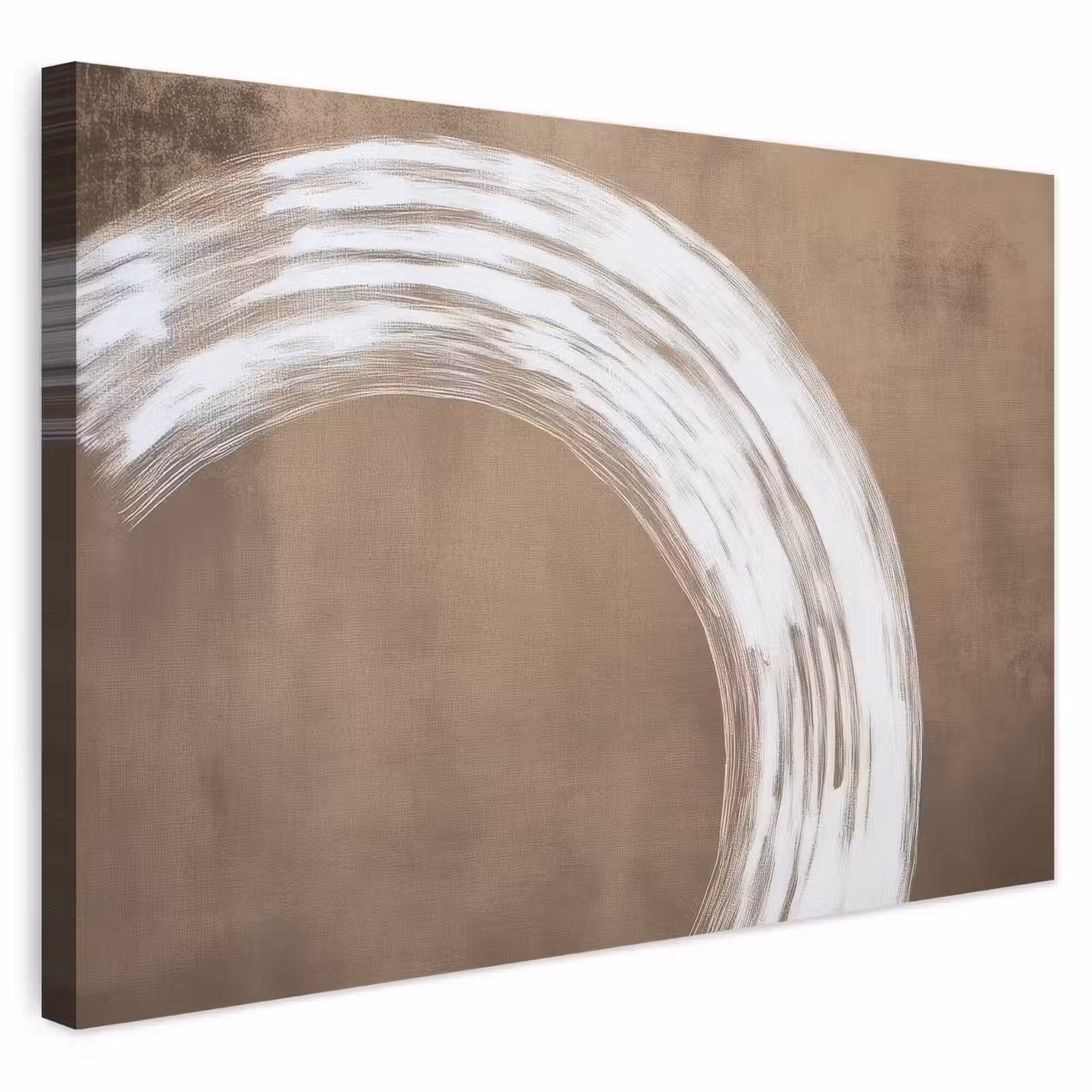 Buiten canvas - Verf - Bruin - Japandi — 1
