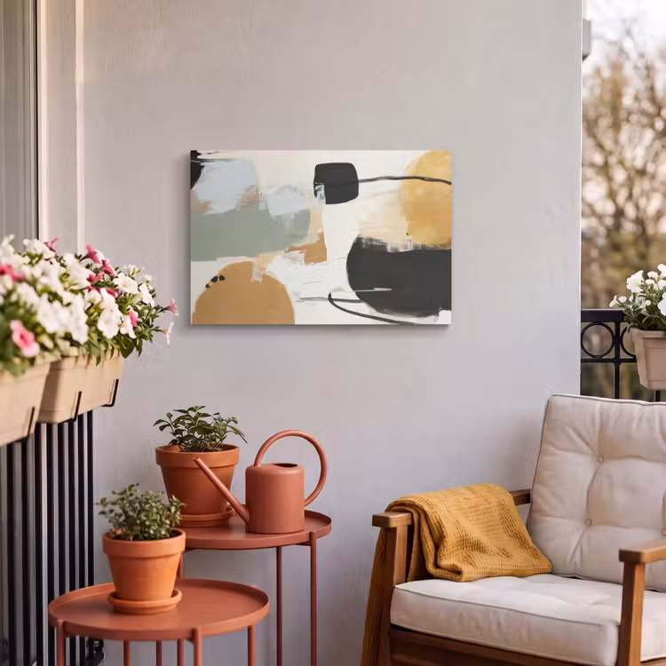 Buiten canvas - Paint - Abstract - Kleuren — 4