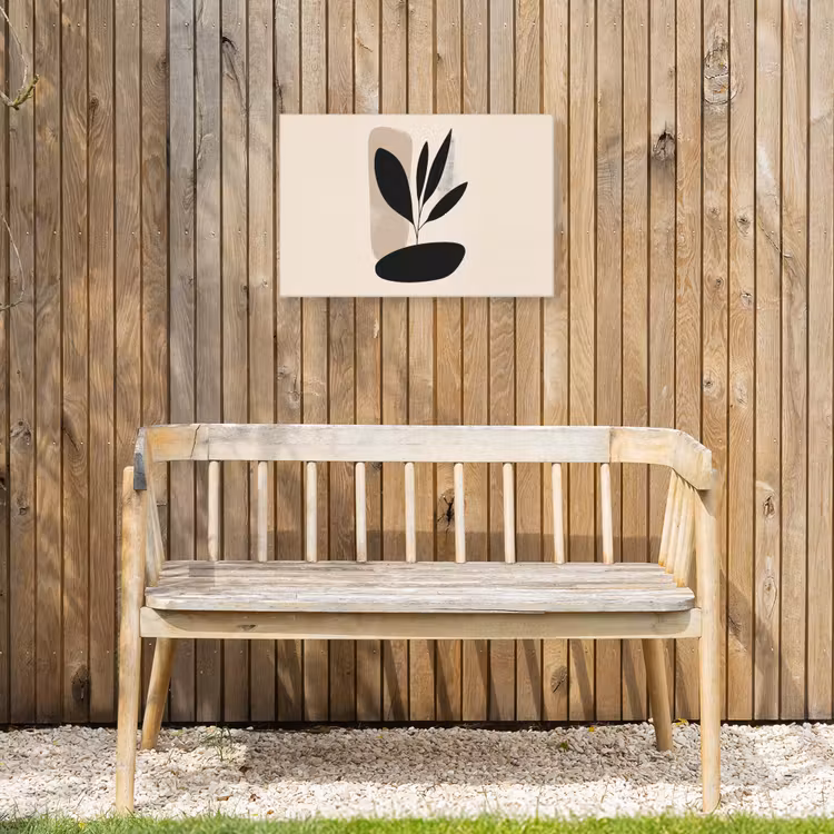 Buiten canvas - Plant - Beige - Japandi — 3