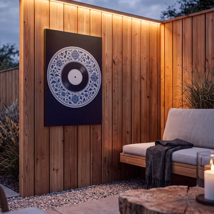Buiten canvas - Vinyl - LP - Delfts Blauw - Muziek — 4