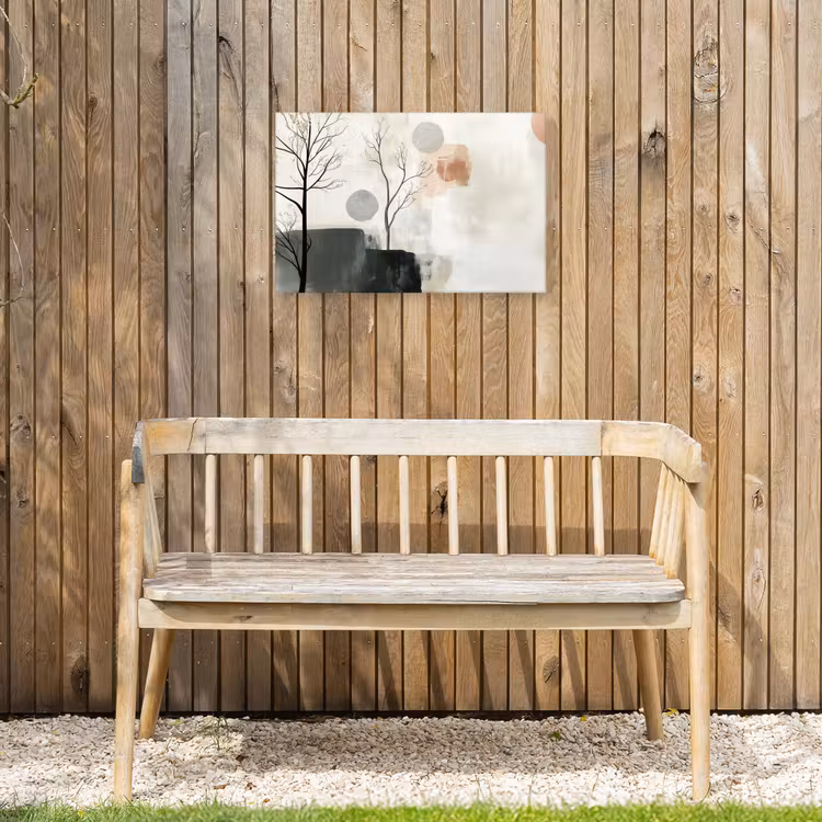 Buiten canvas - Wabi sabi - Beige - Plant — 3