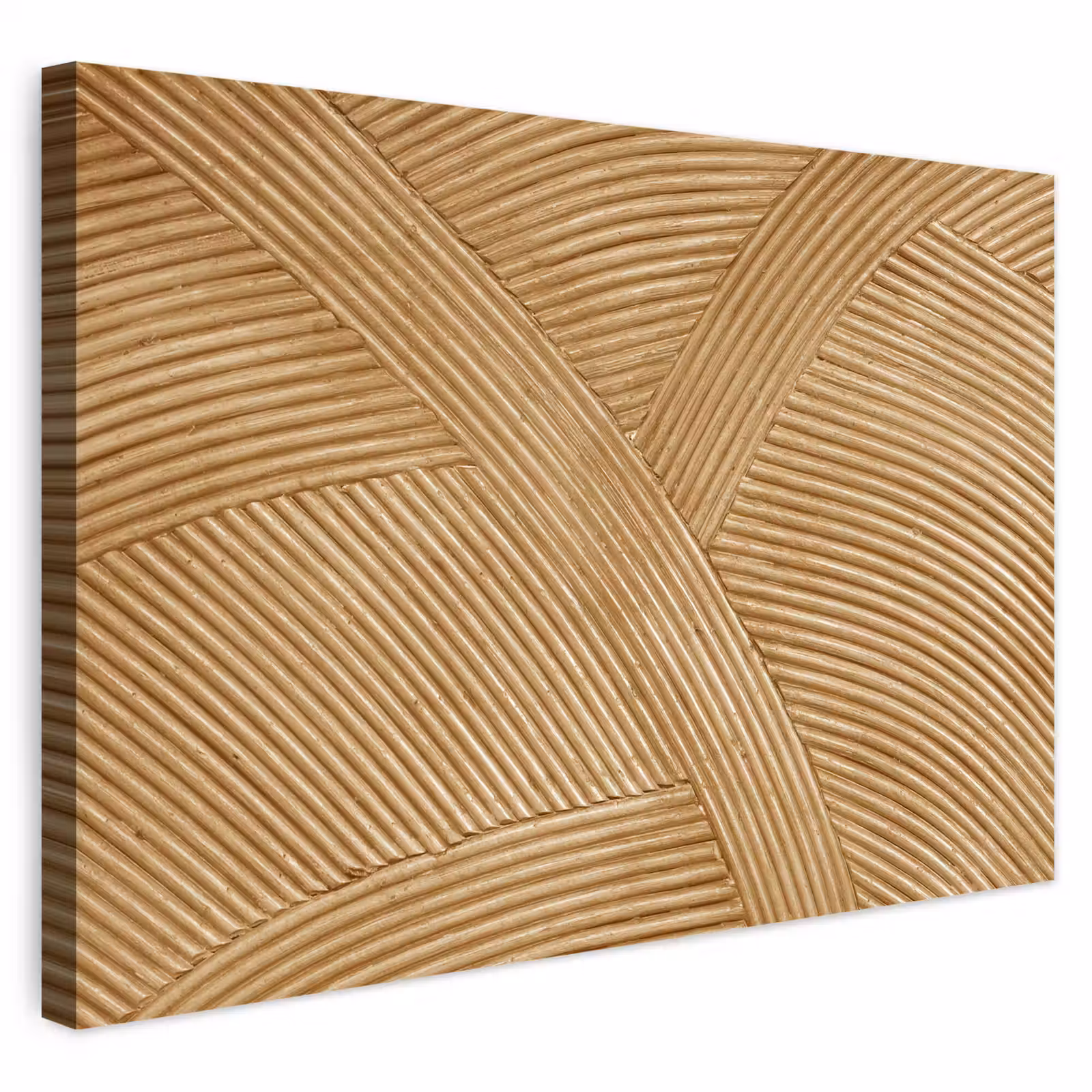 Buiten canvas - Structuur - Natuur - Kunst - Rotan — 1