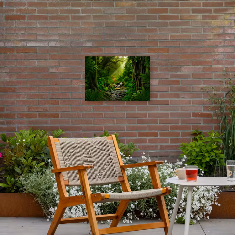 Buiten canvas - Pad door het Regenwoud — 2