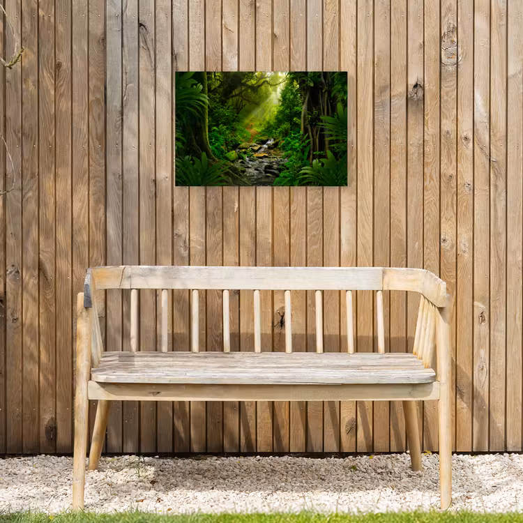 Buiten canvas - Pad door het Regenwoud — 3