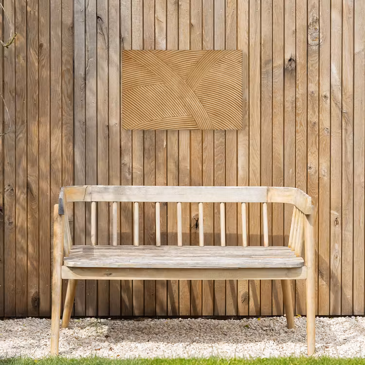 Buiten canvas - Structuur - Natuur - Kunst - Rotan — 3