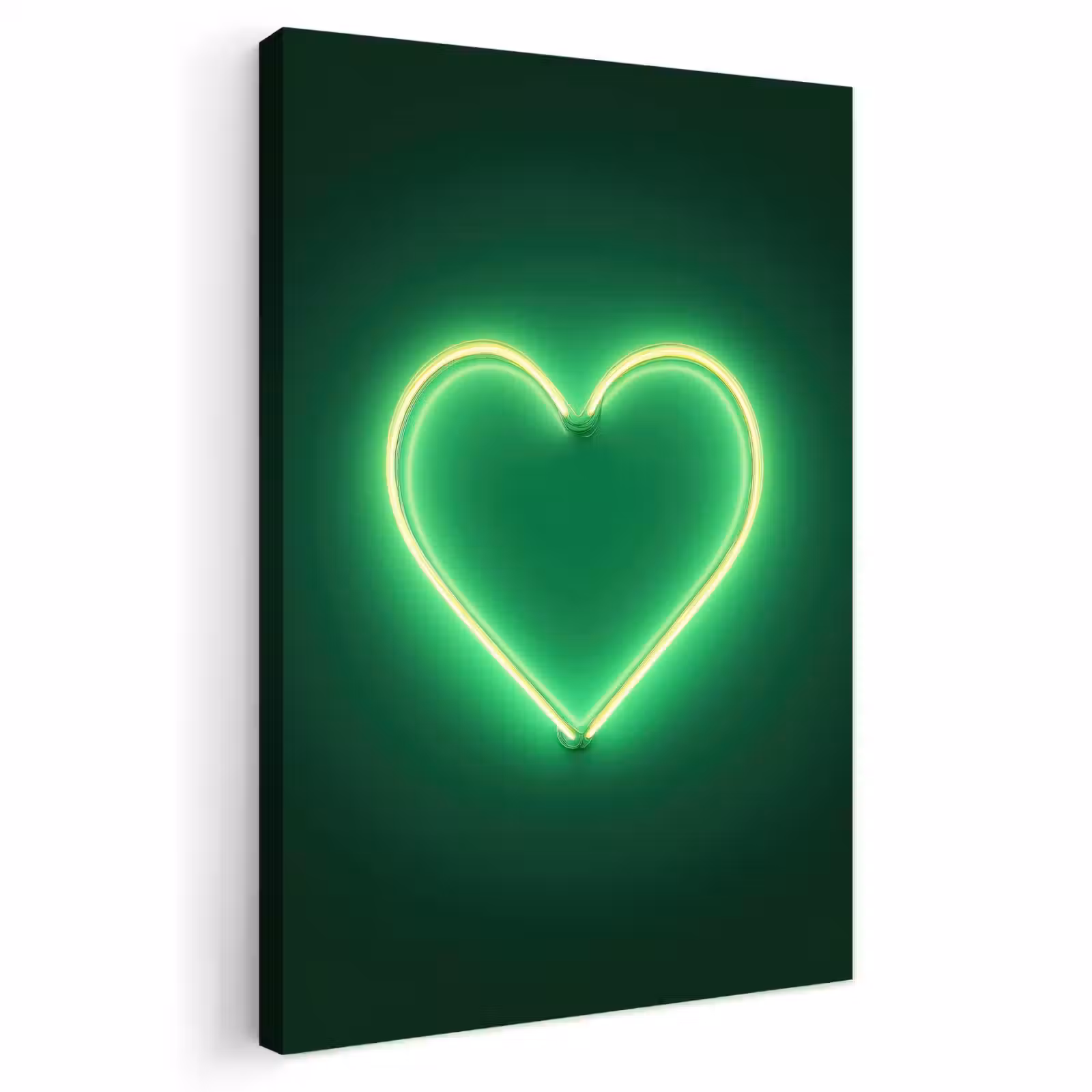 Buiten canvas - Neon - Groen - Licht — 1