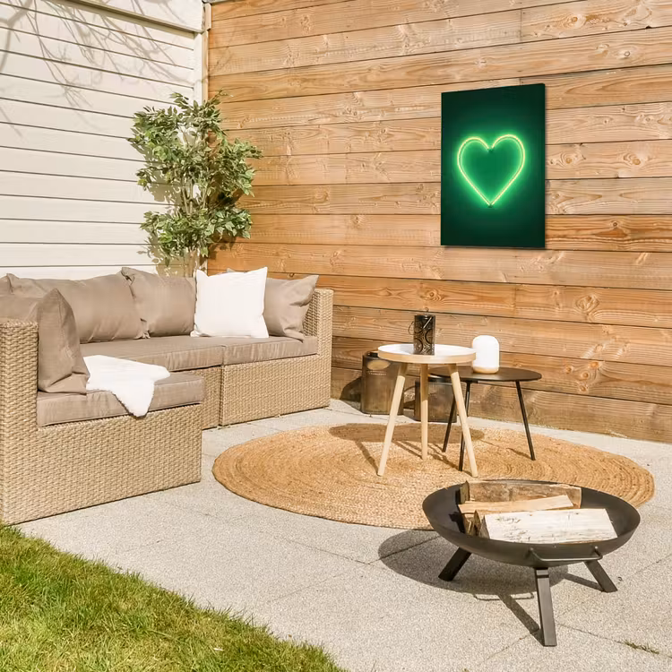 Buiten canvas - Neon - Groen - Licht — 5