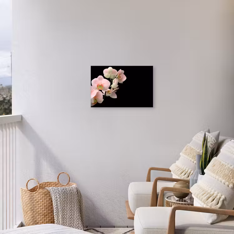 Buiten canvas - Orchidee - Bloemen - Roze - Stilleven - Flora — 4