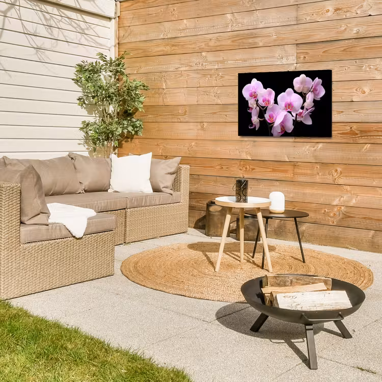 Buiten canvas - Orchidee - Bloemen - Roze - Flora — 5