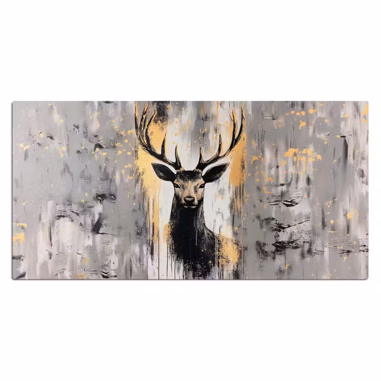 Bureau onderlegger - Abstract - Hert - Gewei - Goud — 1