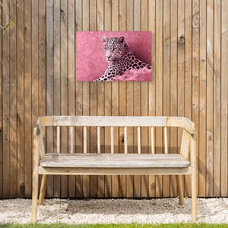 Buiten canvas - Panter - Luxe - Roze — 3