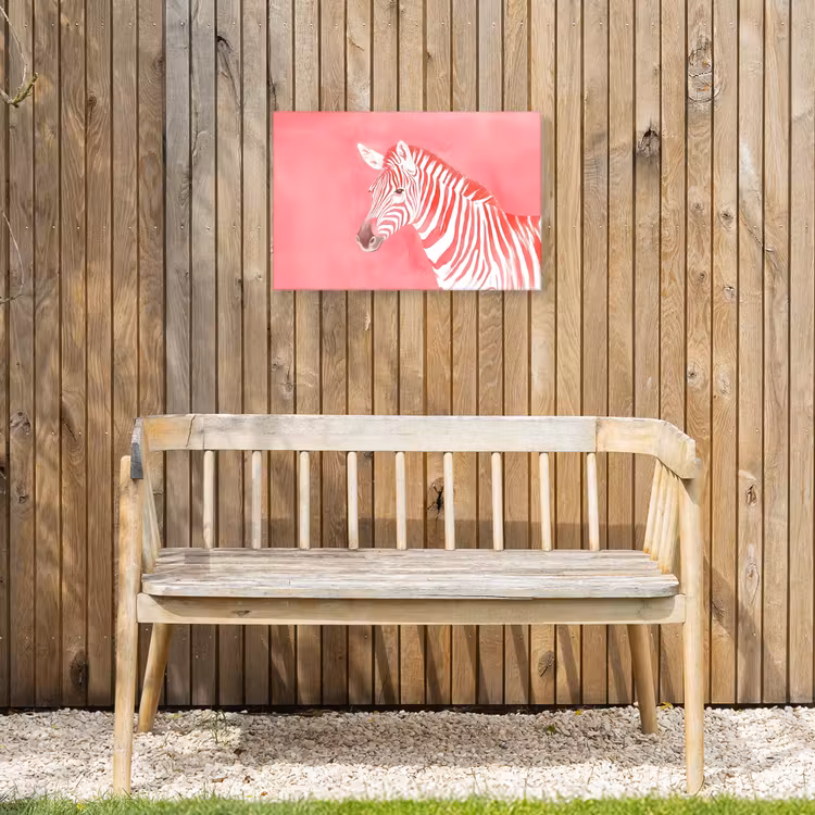 Buiten canvas - Zebra - Pink - Verf — 3