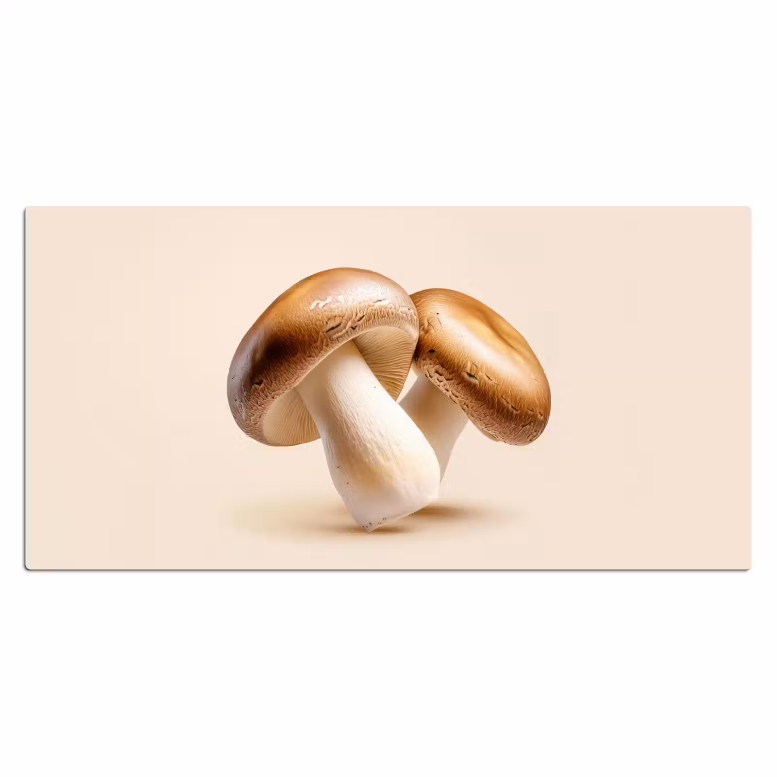 Bureau onderlegger - Champignons - Zacht - Beige — 1