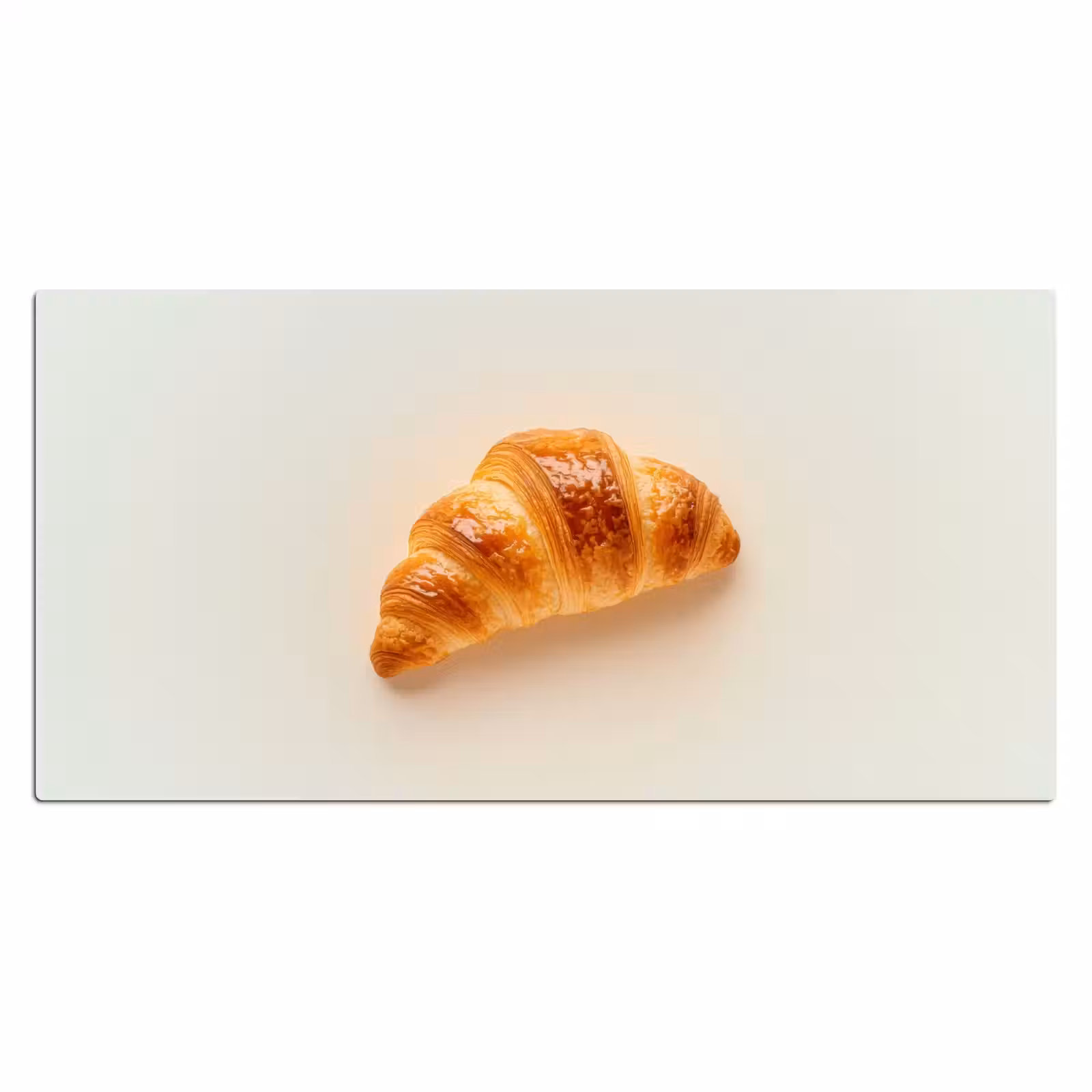 Bureau onderlegger - Croissant - Brood - Beige — 1