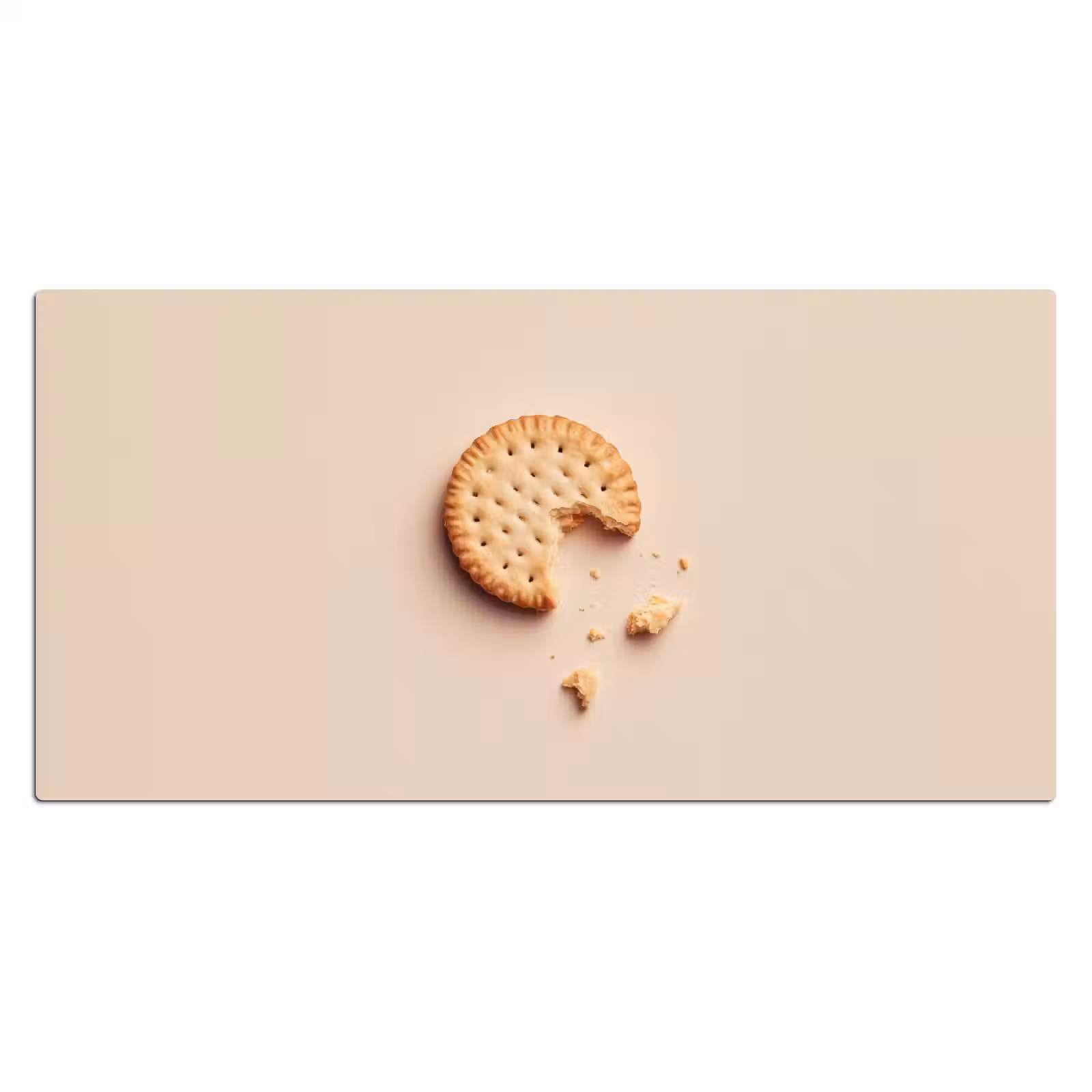Bureau onderlegger - Koekje - Kruimels - beige — 1