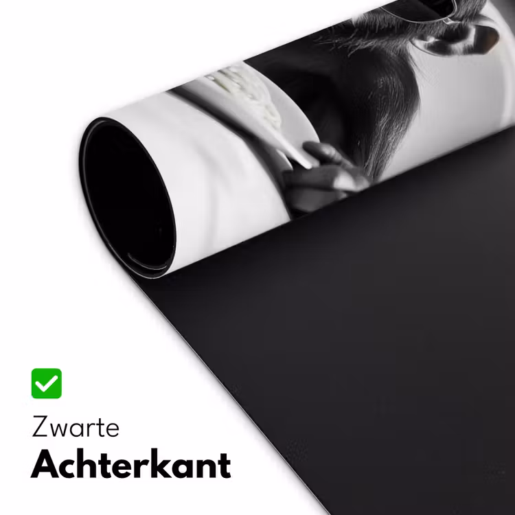 Bureau onderlegger - Aap - Spaghetti - Zonnebril - Zwart wit - Cool - Dier — 4