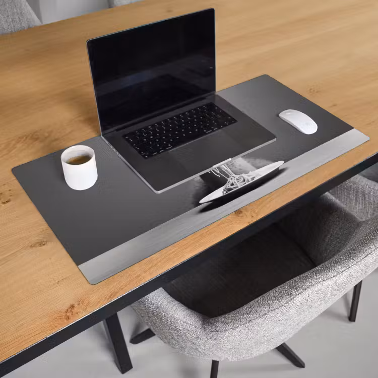 Bureau onderlegger - Alpaca - Pasta - Zwart - Wit - Grappig - Dieren — 2