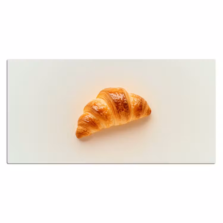 Bureau onderlegger - Croissant - Brood - Beige — 1