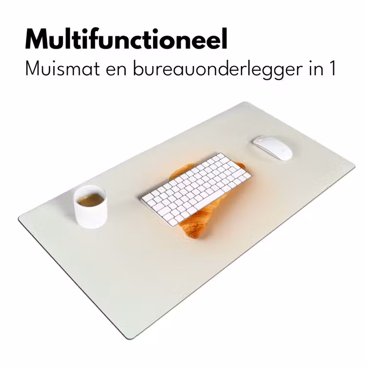 Bureau onderlegger - Croissant - Brood - Beige — 6