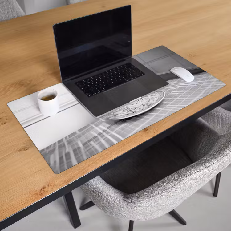 Bureau onderlegger - Kat - Siamees - Zwart Wit - Schattig - Dieren — 2