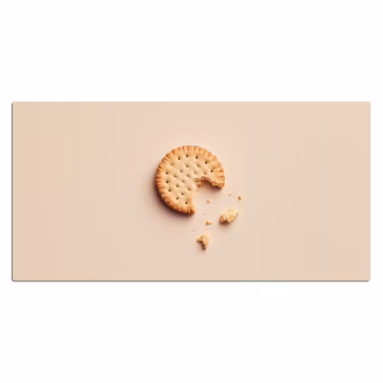Bureau onderlegger - Koekje - Kruimels - beige — 1