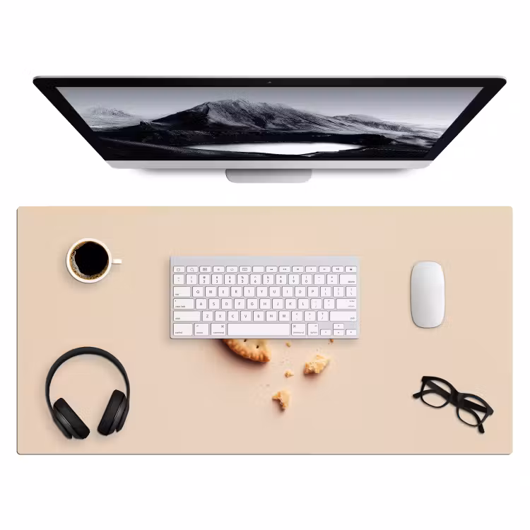 Bureau onderlegger - Koekje - Kruimels - beige — 3