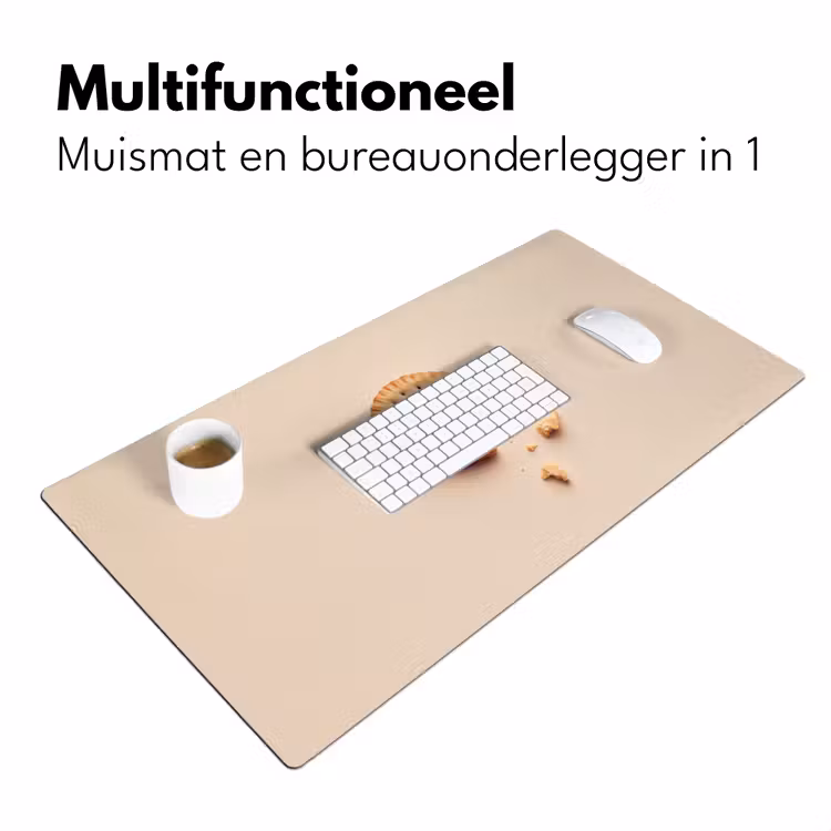 Bureau onderlegger - Koekje - Kruimels - beige — 6