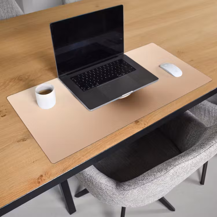 Bureau onderlegger - Koffie - Melkschuim - Lach - Beige — 2