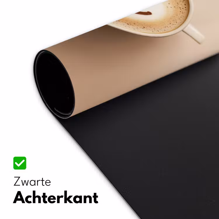 Bureau onderlegger - Koffie - Melkschuim - Lach - Beige — 4