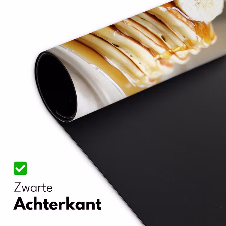Bureau onderlegger - Pannenkoeken - Banaan - Siroop - Wit - Beige — 4