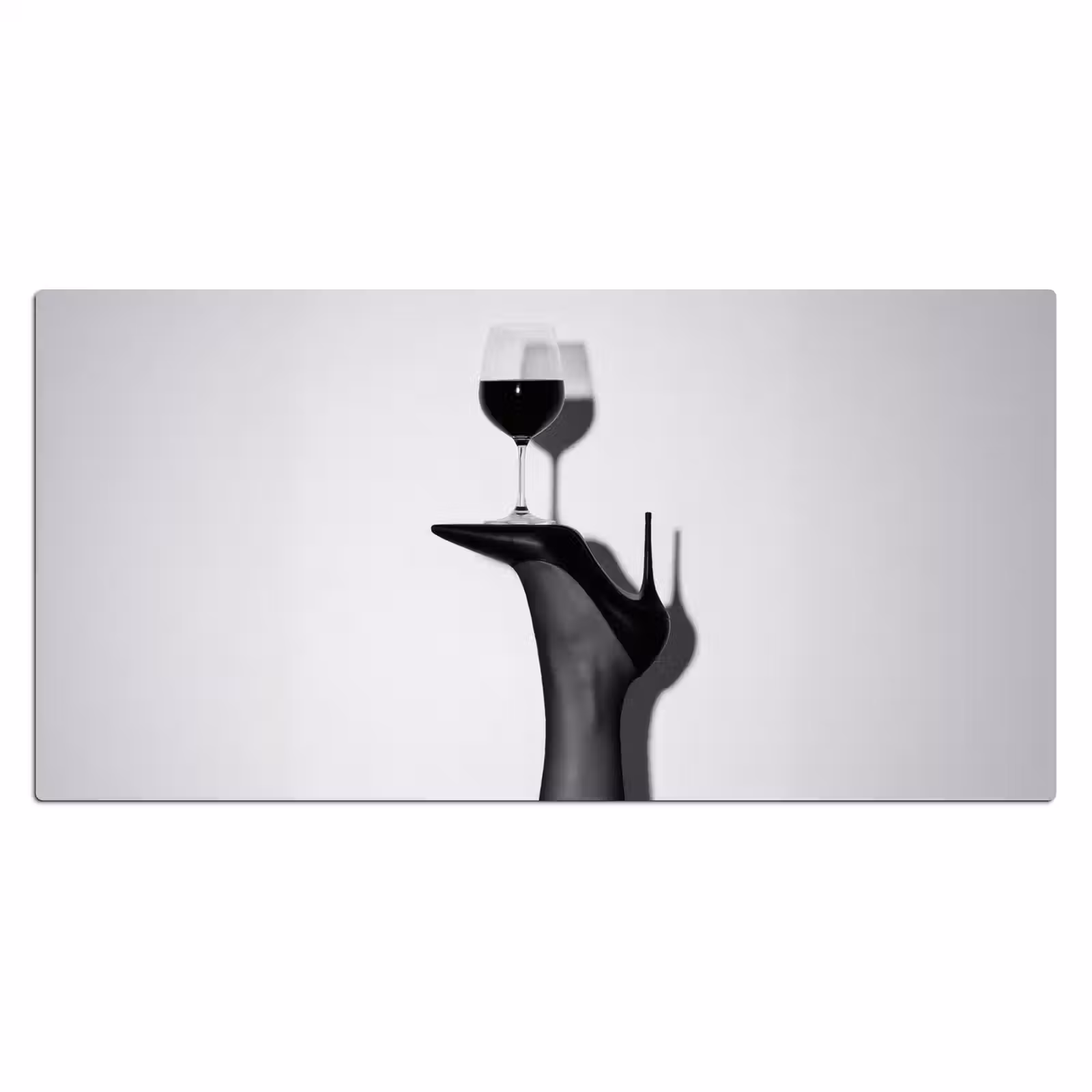 Bureau onderlegger - Hak - Wijn - Minimalistisch - Zwart — 1
