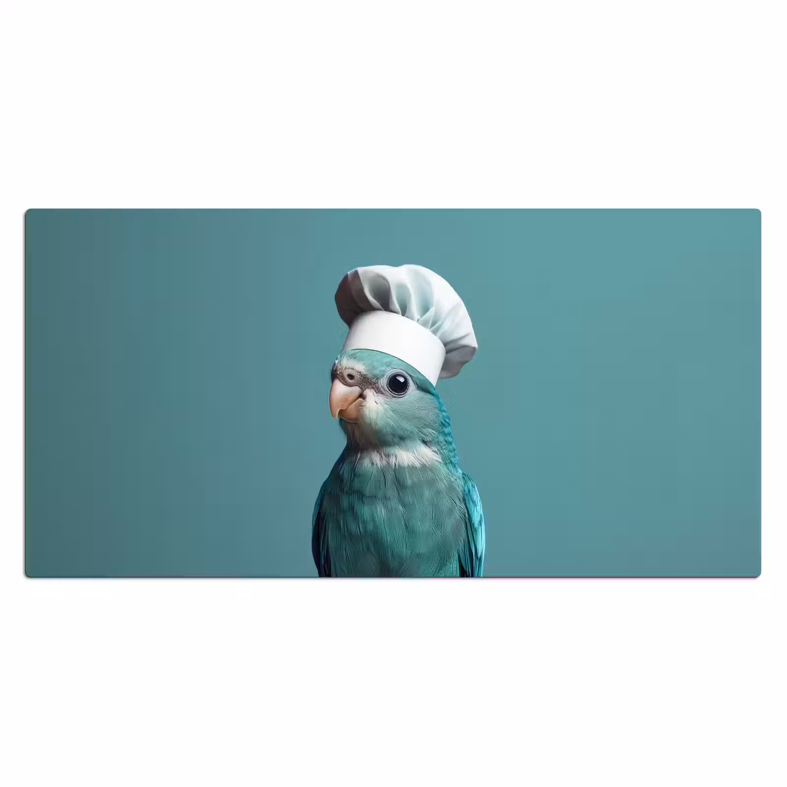 Bureau onderlegger - Parkiet - Vogel - Koksmuts - Cute — 1
