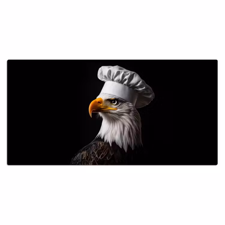 Bureau onderlegger - Arend -Amerika - Koksmuts - Vogel - Stoer — 1