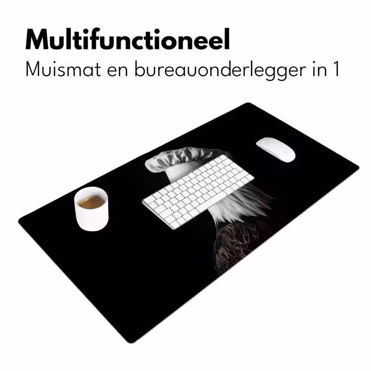 Bureau onderlegger - Arend -Amerika - Koksmuts - Vogel - Stoer — 6