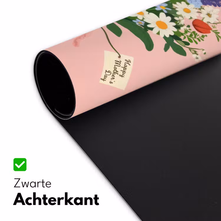 Bureau onderlegger - Bloemen - Lint - Kaartje — 4