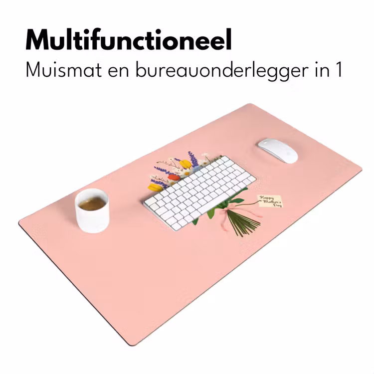 Bureau onderlegger - Bloemen - Lint - Kaartje — 6