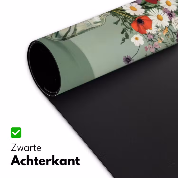 Bureau onderlegger - Bloemen - Vaas - Kaartje — 4