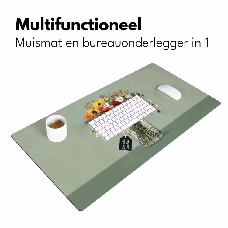 Bureau onderlegger - Bloemen - Vaas - Kaartje — 6