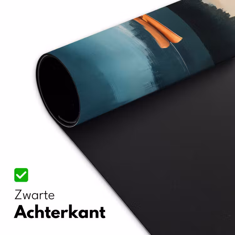 Bureau onderlegger - Bossen - Meer - Kano - Oranje — 4