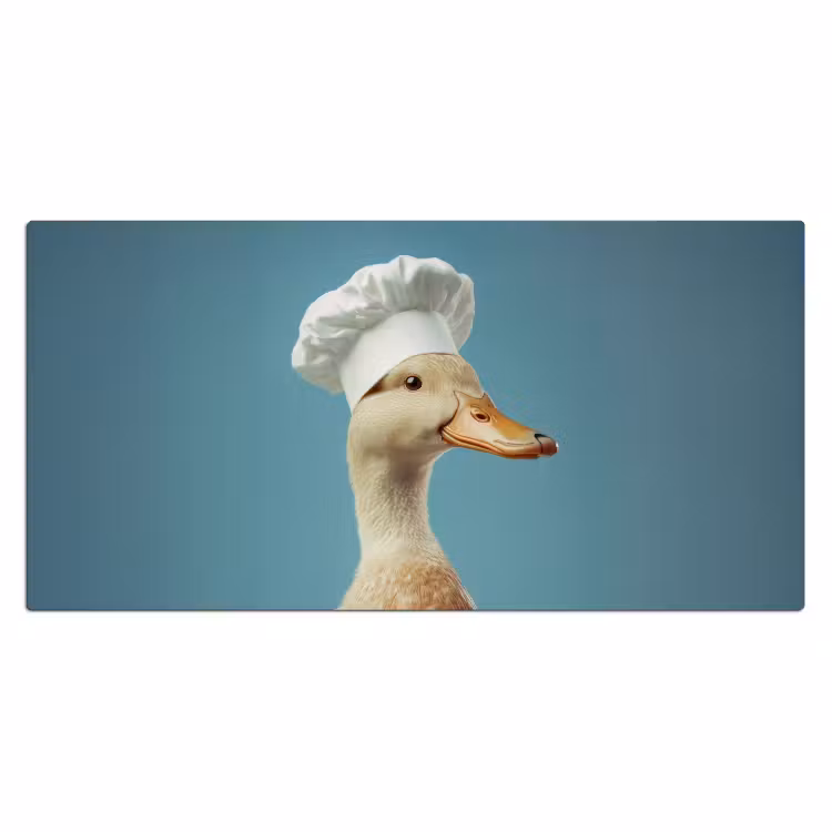 Bureau onderlegger - Eend - Koksmuts - Cute - Vogel — 1