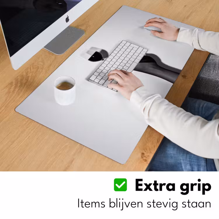 Bureau onderlegger - Hak - Wijn - Minimalistisch - Zwart — 5
