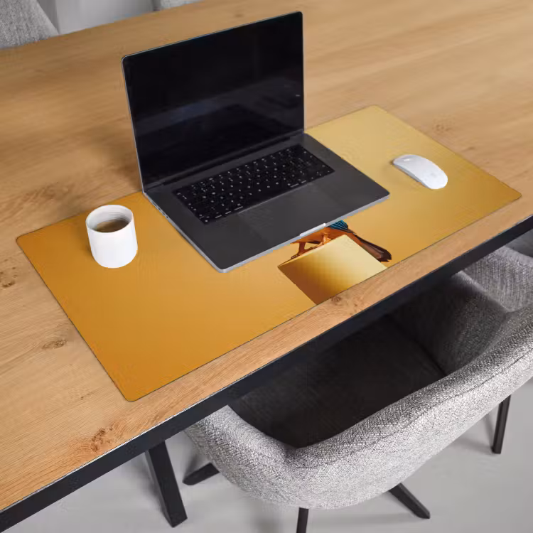 Bureau onderlegger - Ijsvogel - Pilaar - Koksmuts - Vogel — 2