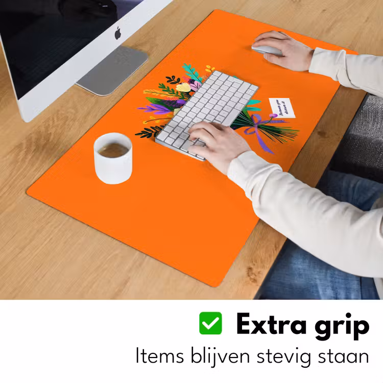 Bureau onderlegger - Kaartje - Boeket - Bloemen — 5