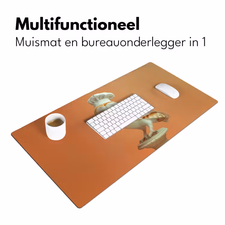Bureau onderlegger - Kerkuil - Koksmuts - Oranje - Vogel — 6