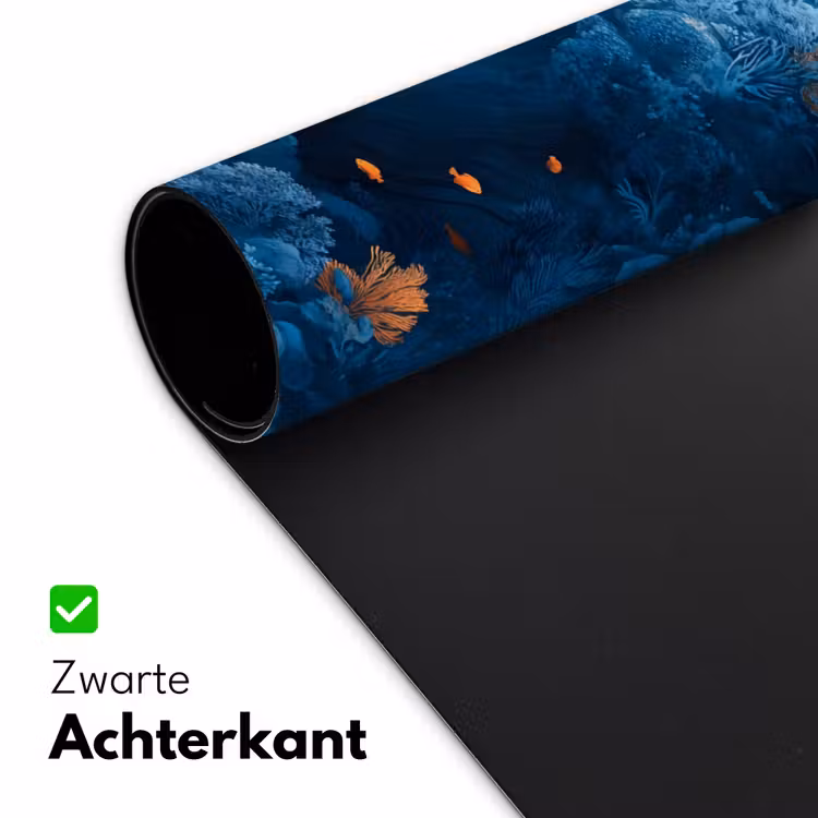 Bureau onderlegger - Koraalrif - Vissen - Oceaan - Blauw — 4