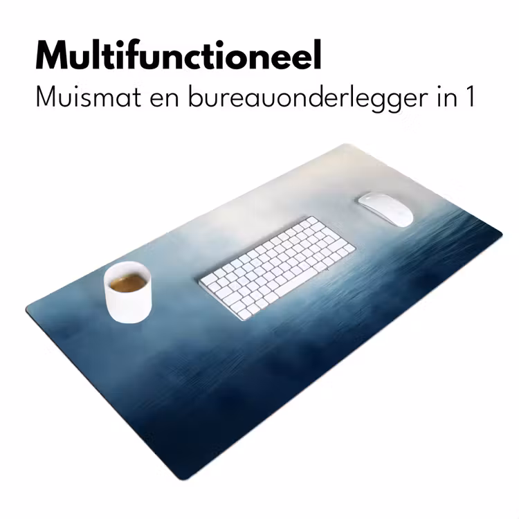 Bureau onderlegger - Meeuw - Wit - Zee - Mistig — 6